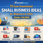 15 Low Investment Small Business Ideas for Beginners in 2026 (Start With Under ₹10,000)